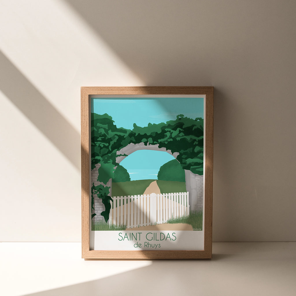 Saint Gildas de Rhuys – Illustration digitale