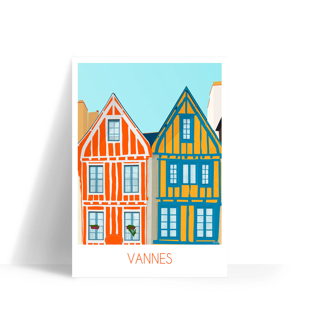 Vannes – Illustration digitale