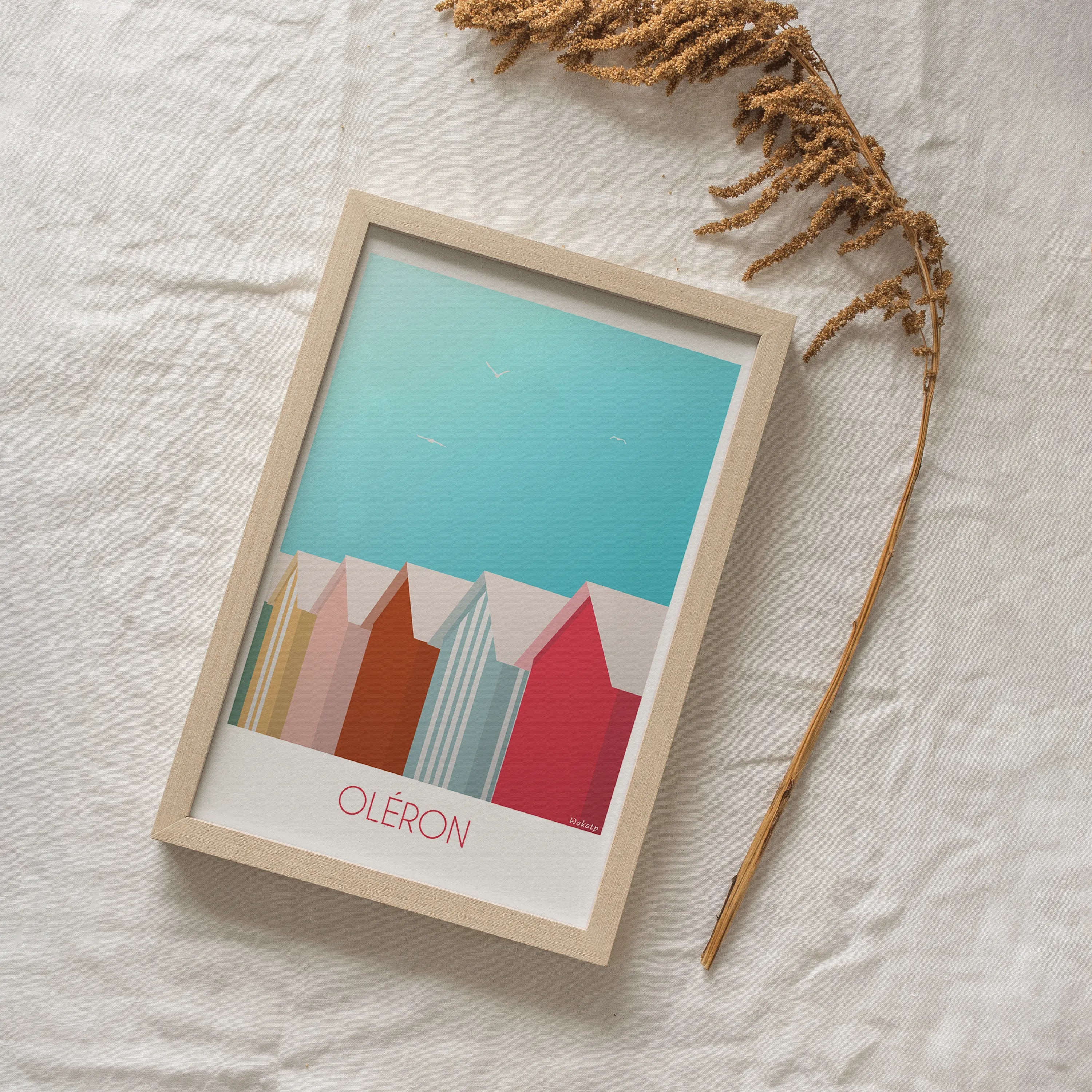 Oléron – Illustration digitale