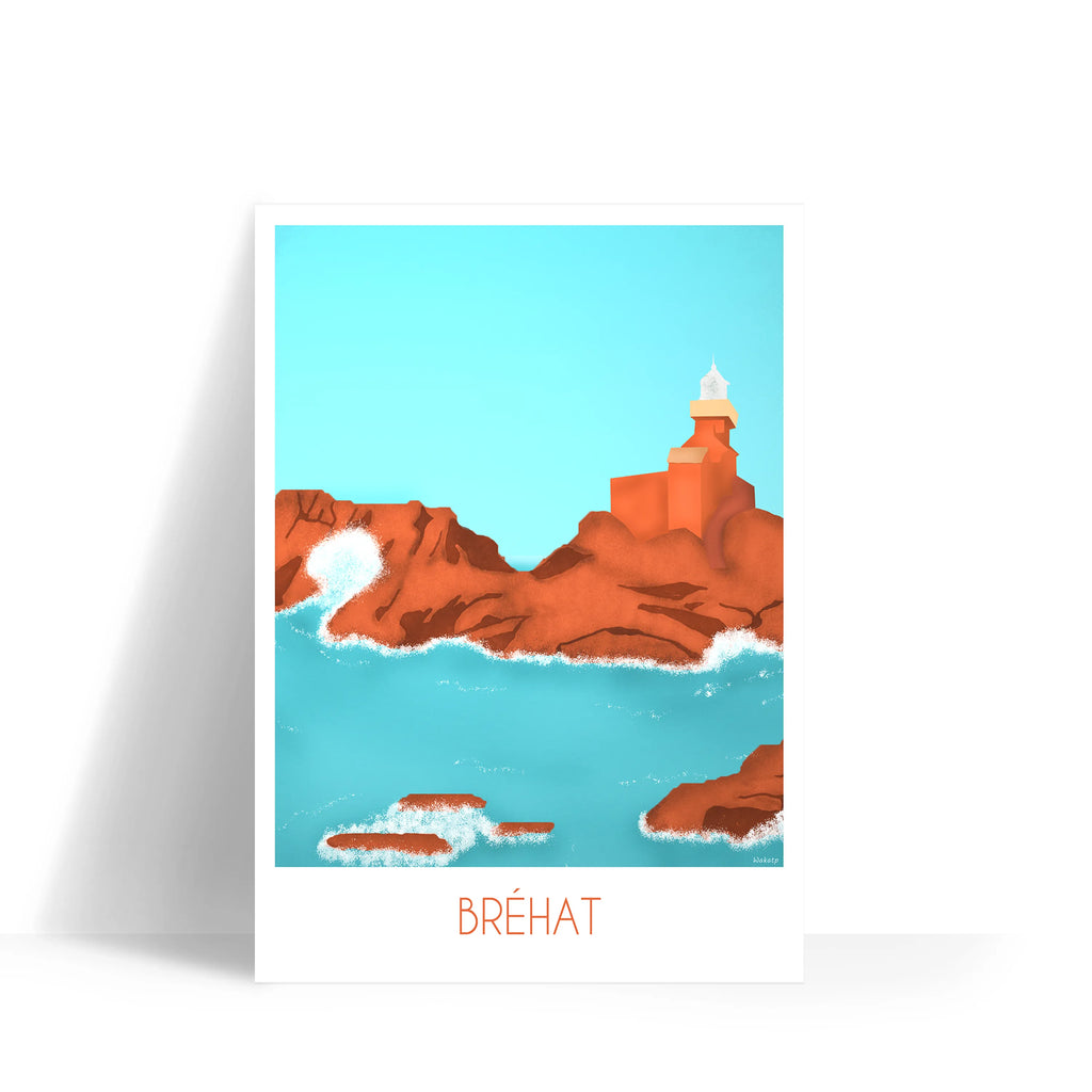 Bréhat – Illustration digitale