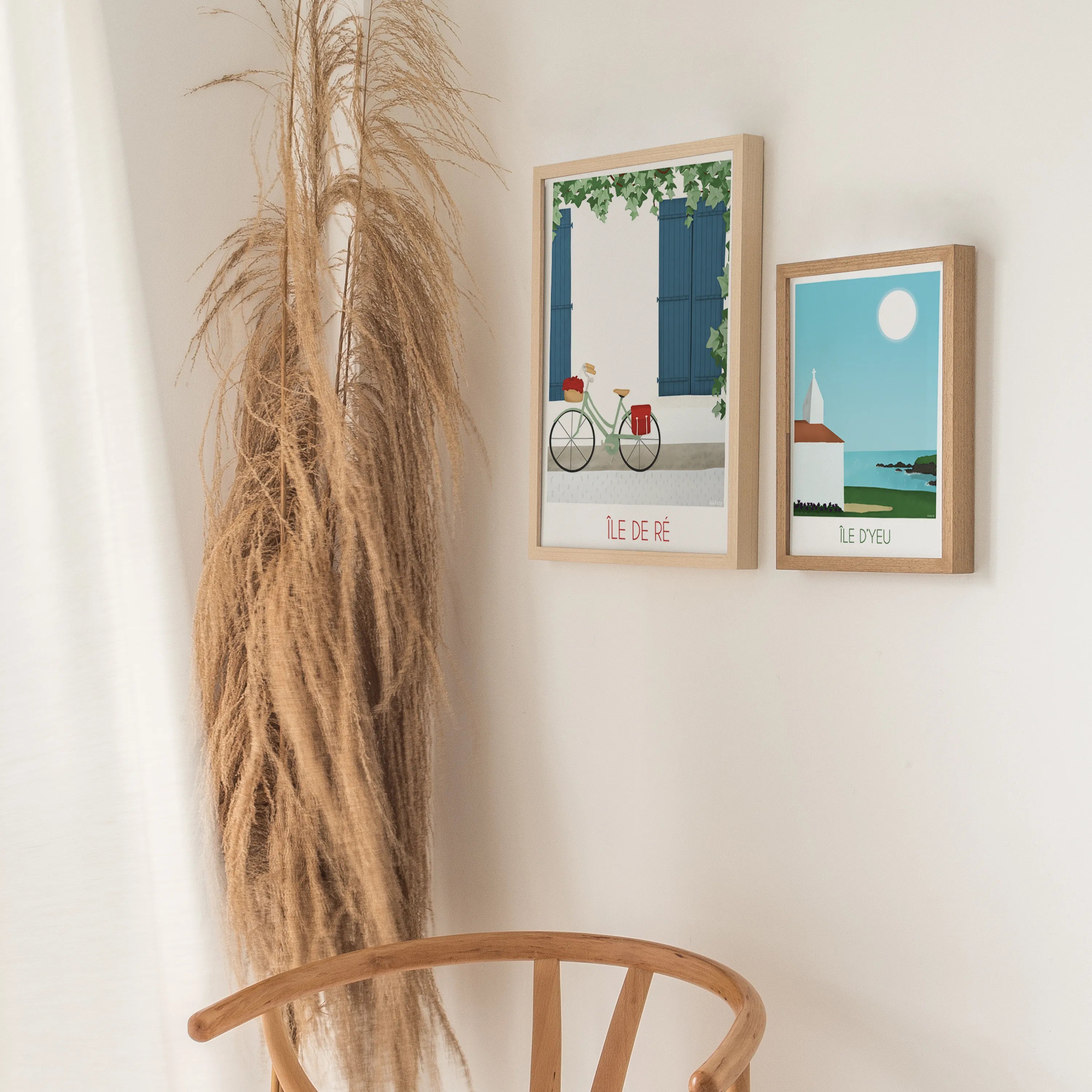 Île de Ré– Illustration digitale