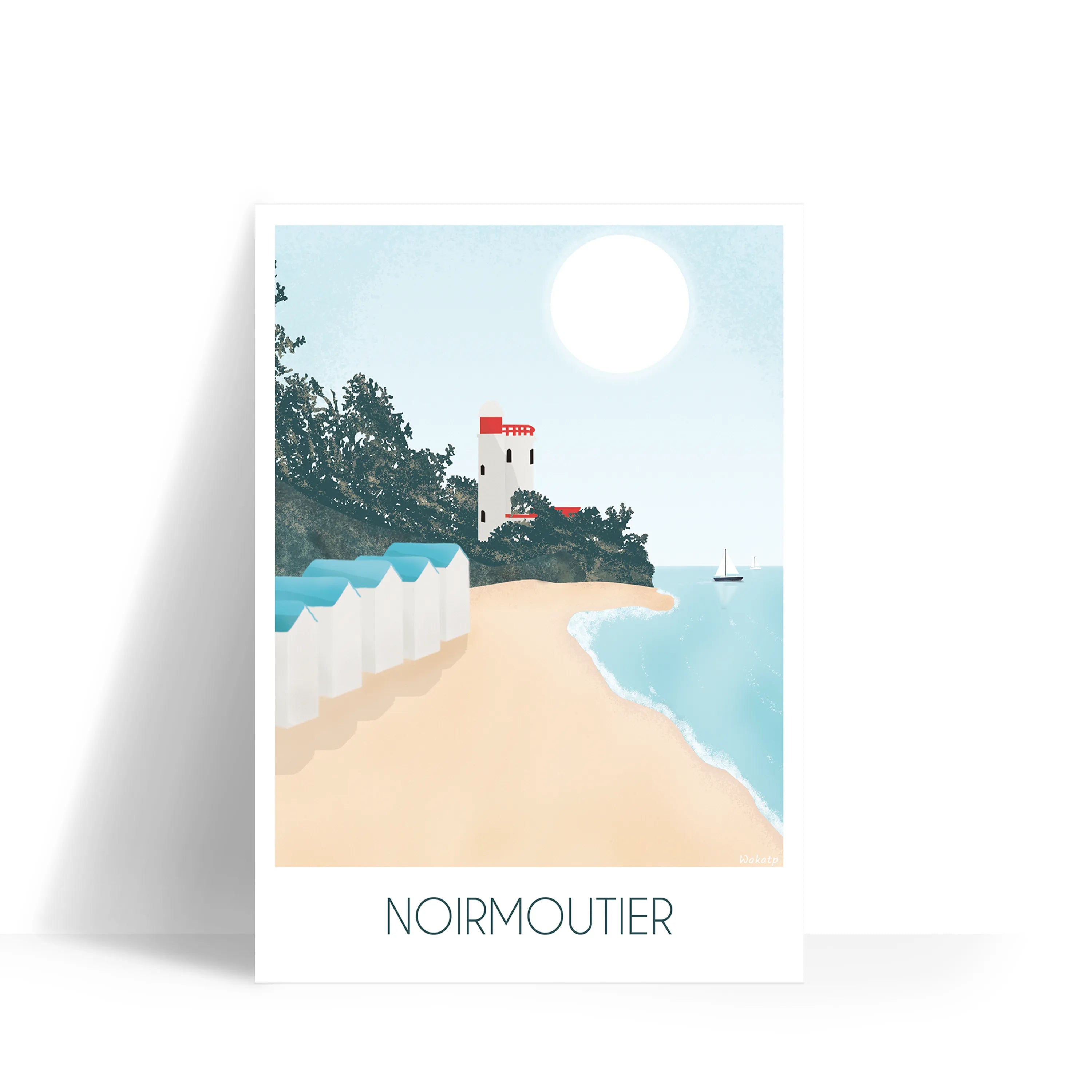 Noirmoutier – Illustration digitale