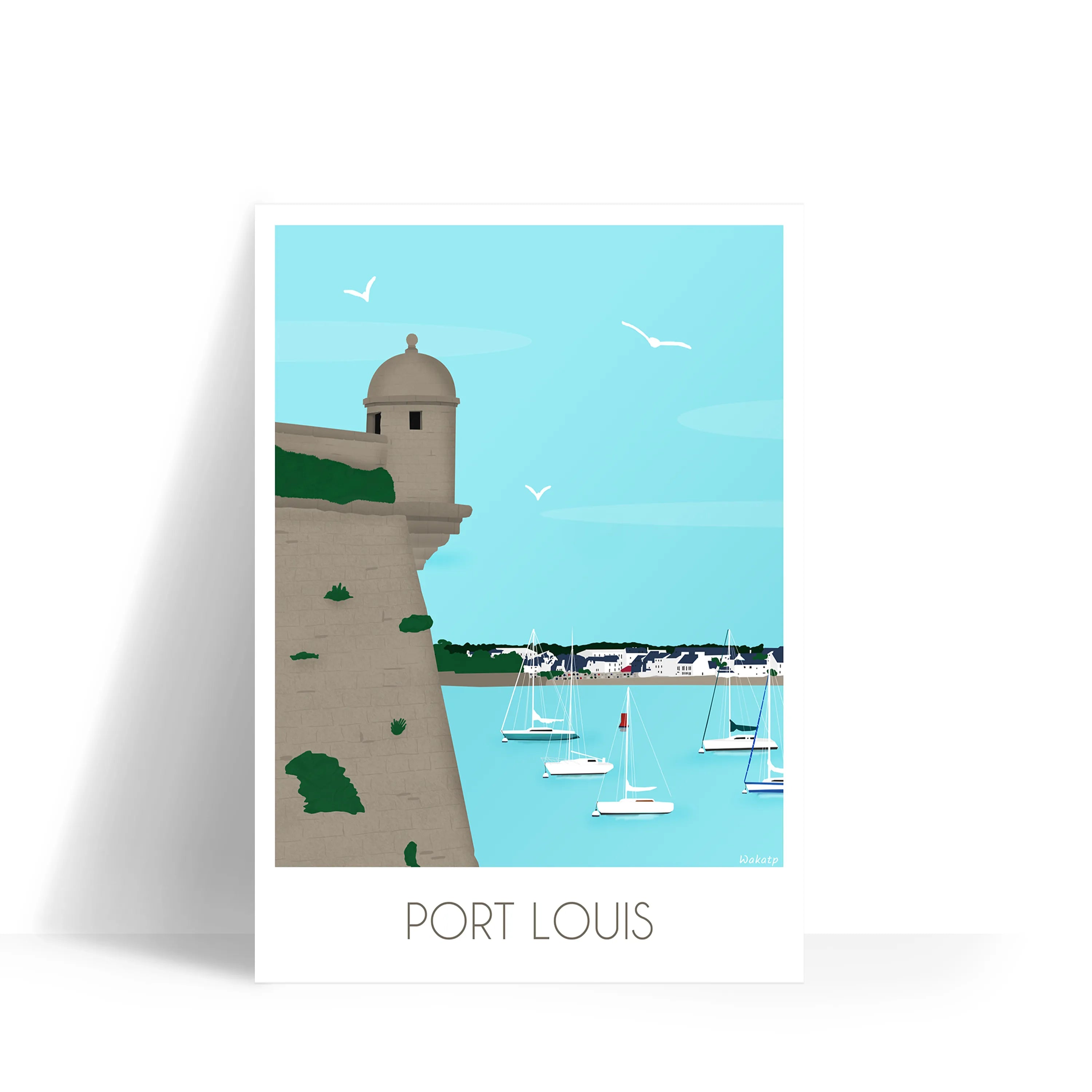 Port Louis – Illustration digitale