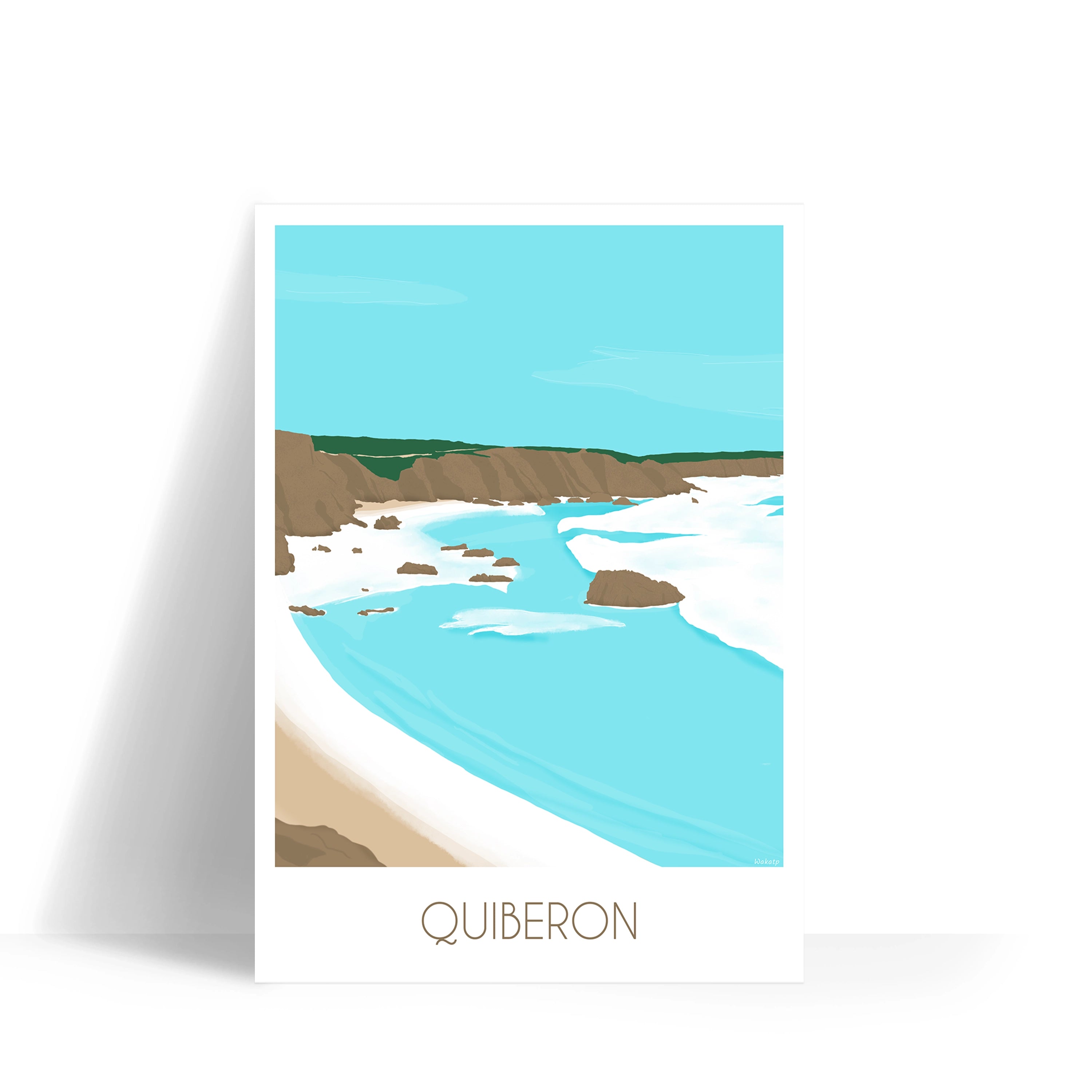 Quiberon – Illustration digitale