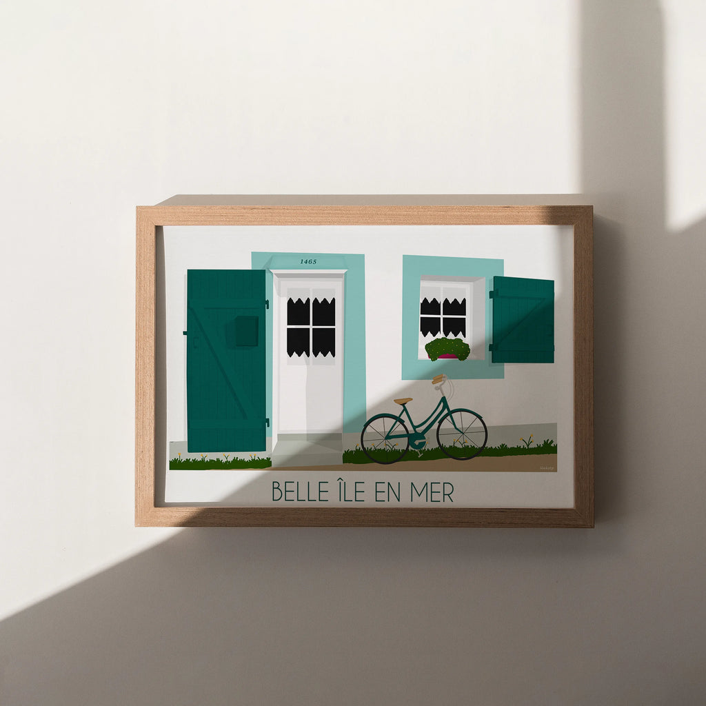 Belle-Île-En-Mer – Illustration digitale