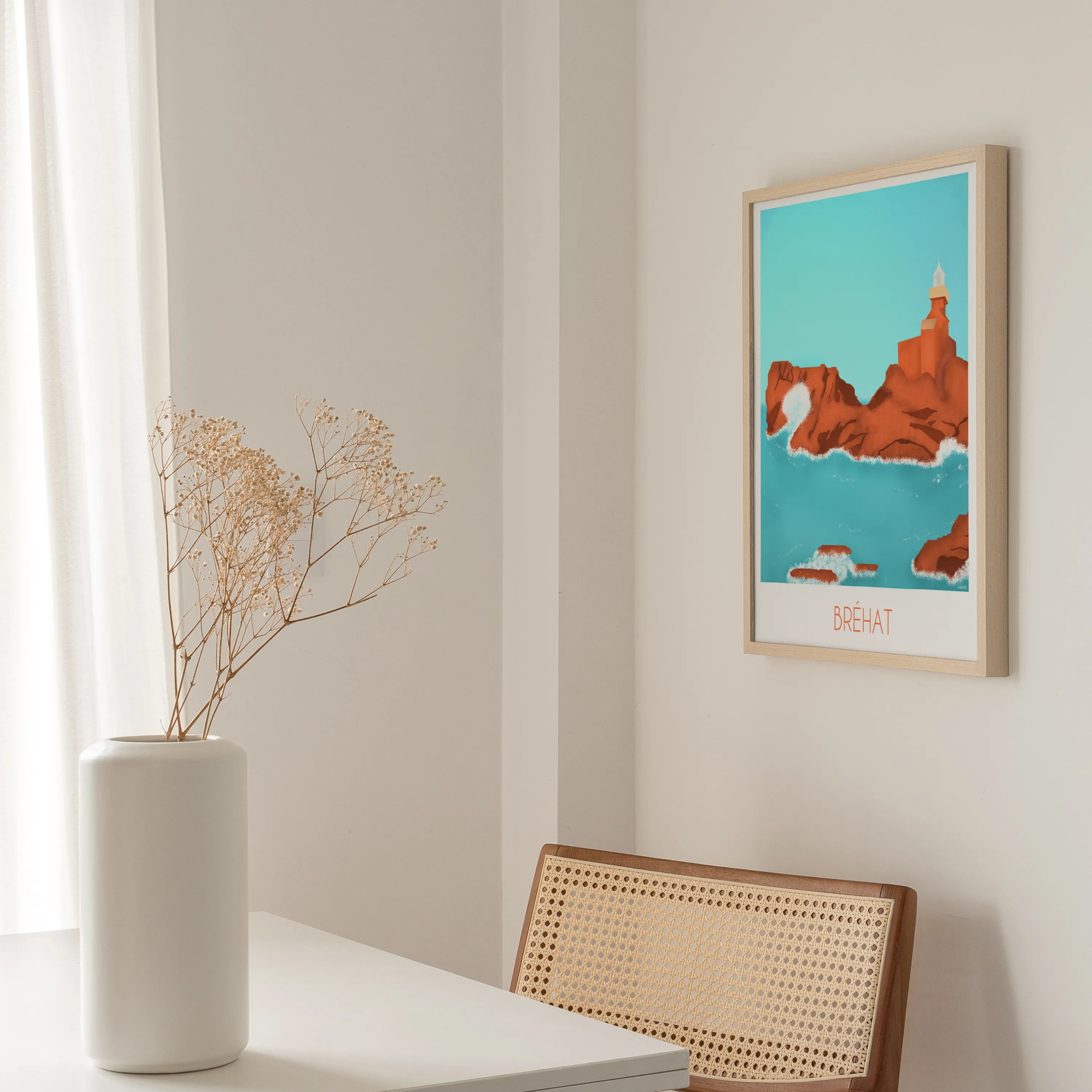 Bréhat – Illustration digitale