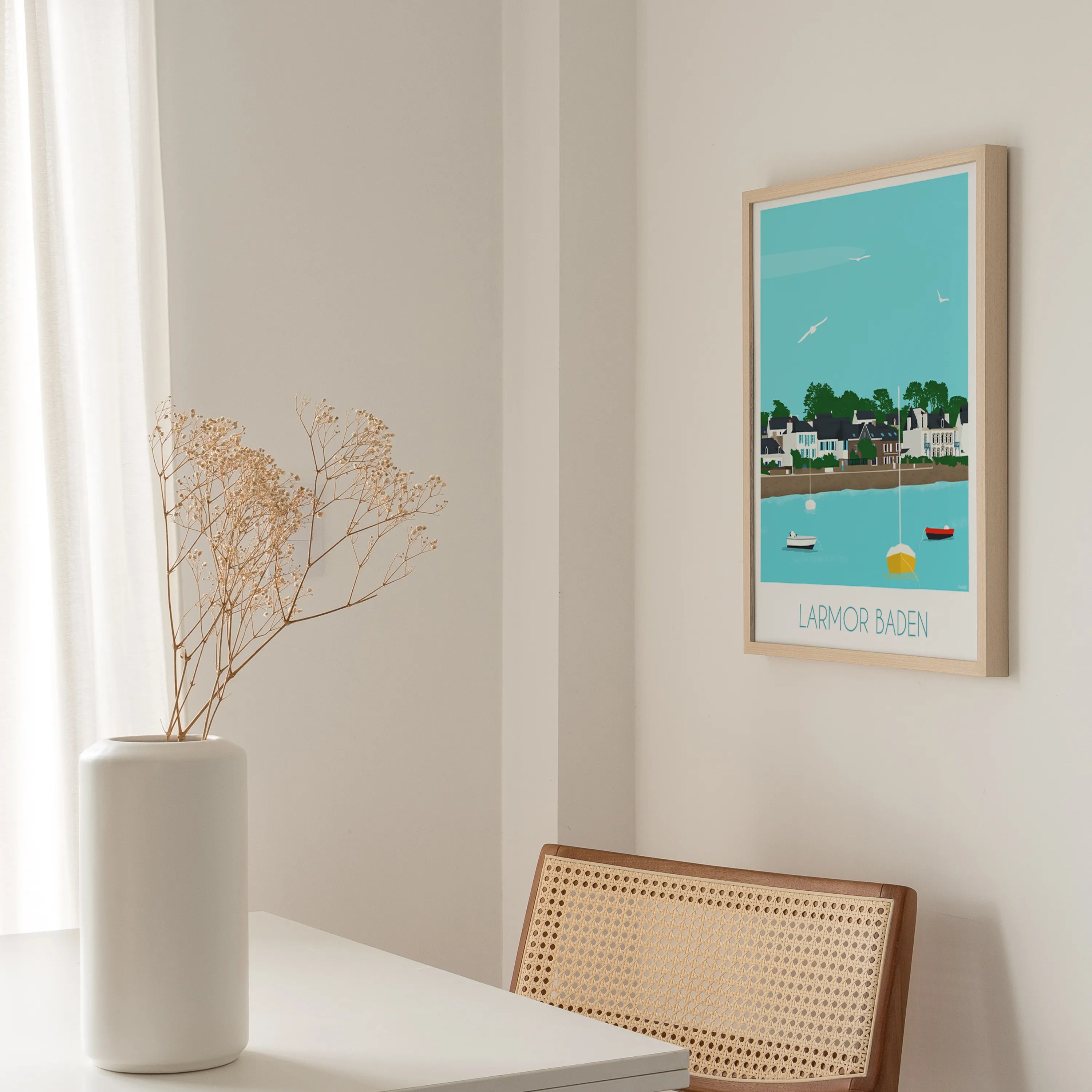 Larmor Baden – Illustration digitale