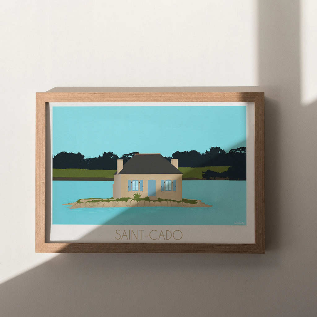 Saint Cado – Illustration digitale