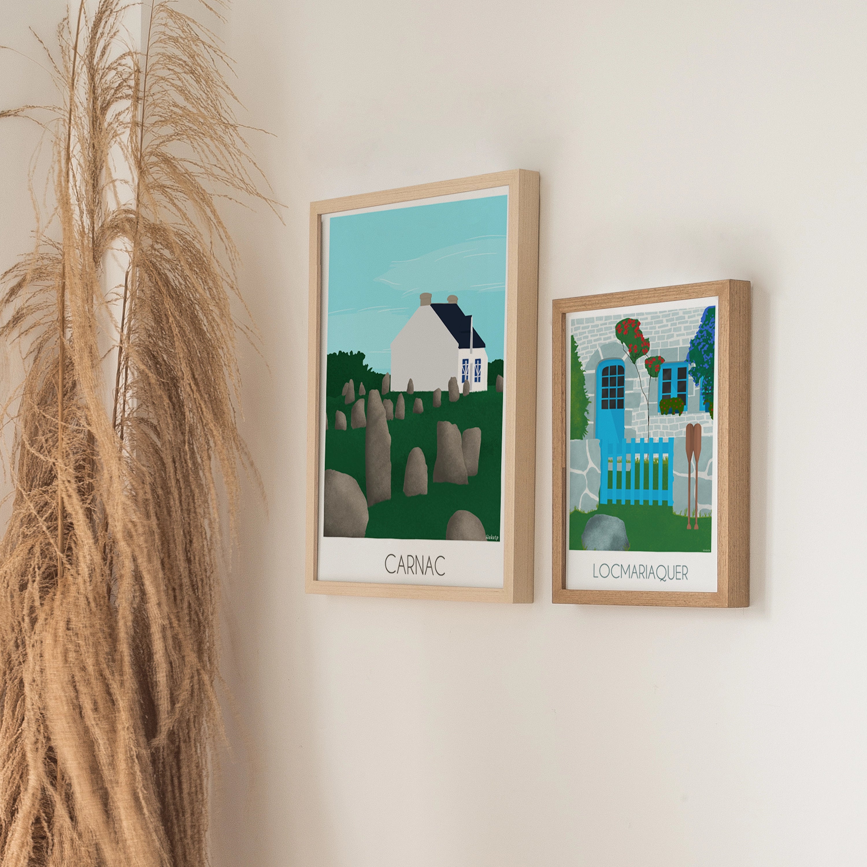 Carnac – Illustration digitale