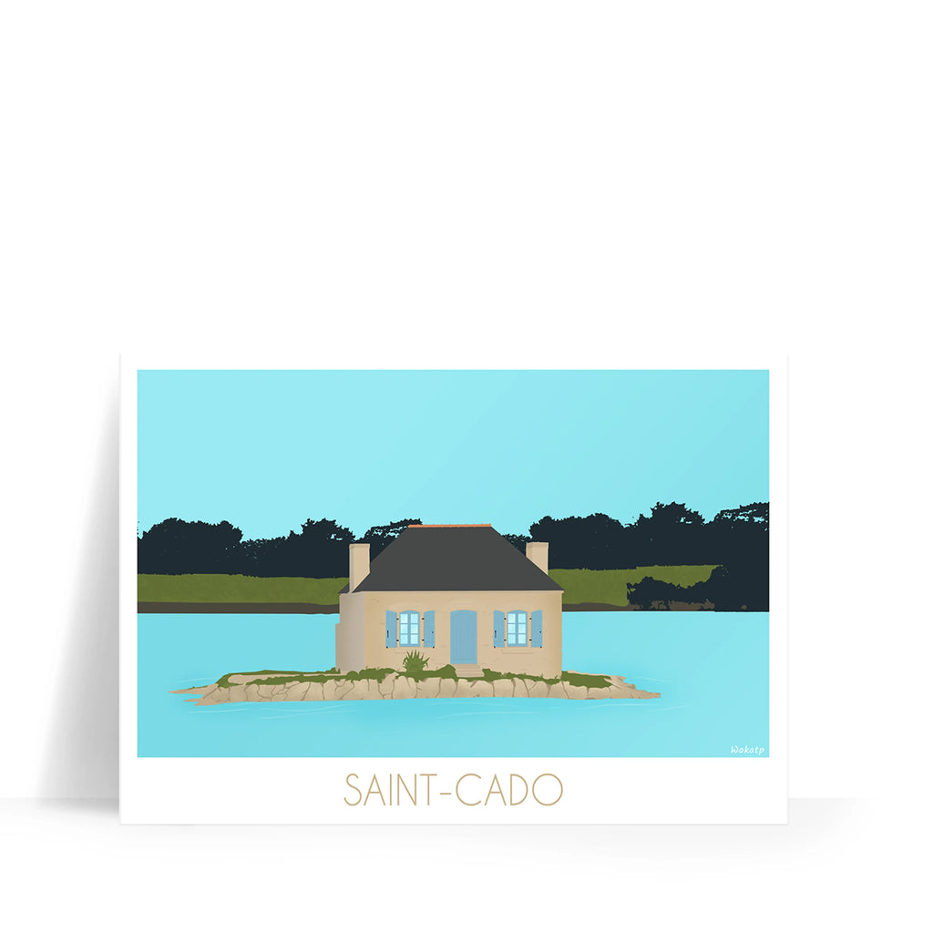 Saint Cado – Illustration digitale