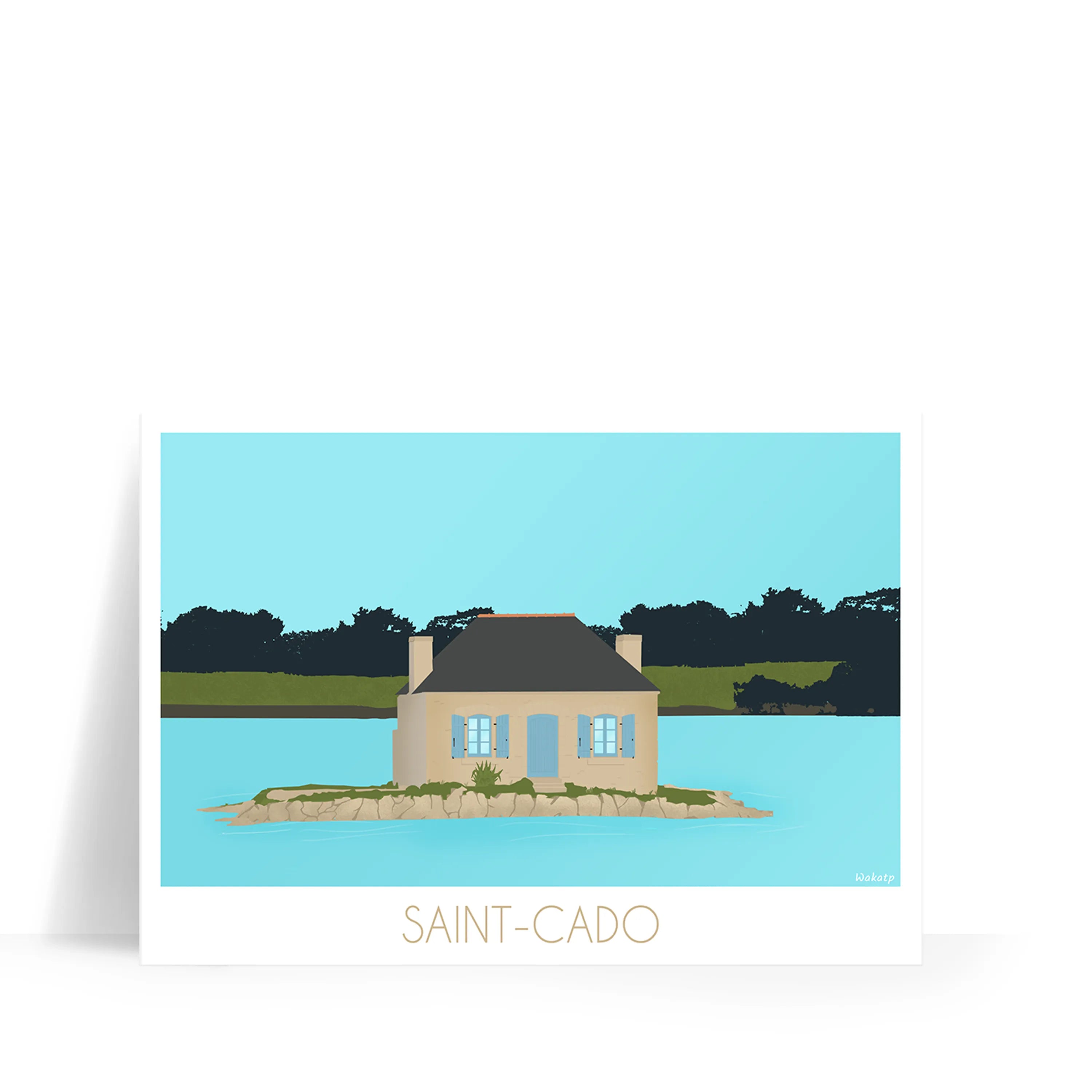 Saint Cado – Illustration digitale