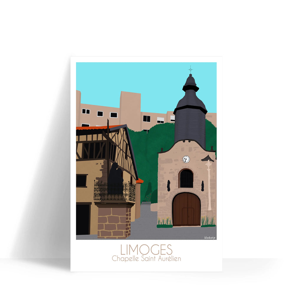 Limoges – Illustration digitale