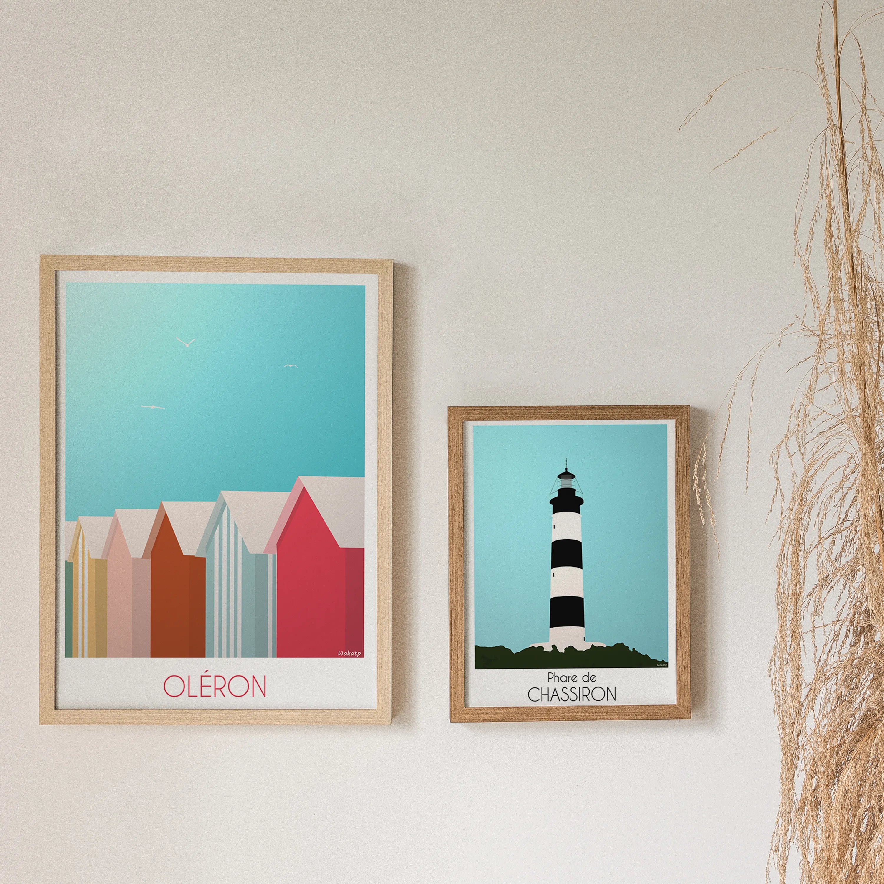 Phare de Chassiron – Illustration digitale