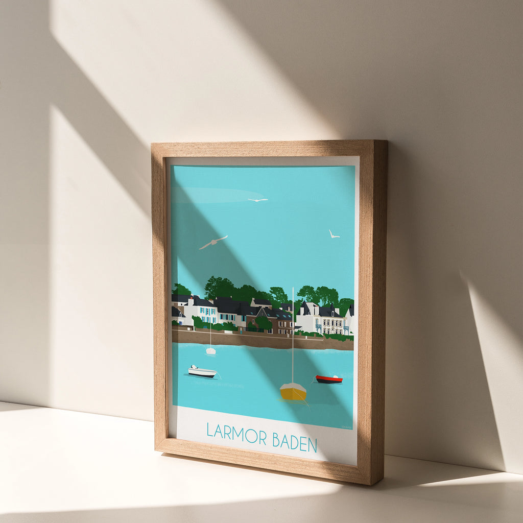 Larmor Baden – Illustration digitale