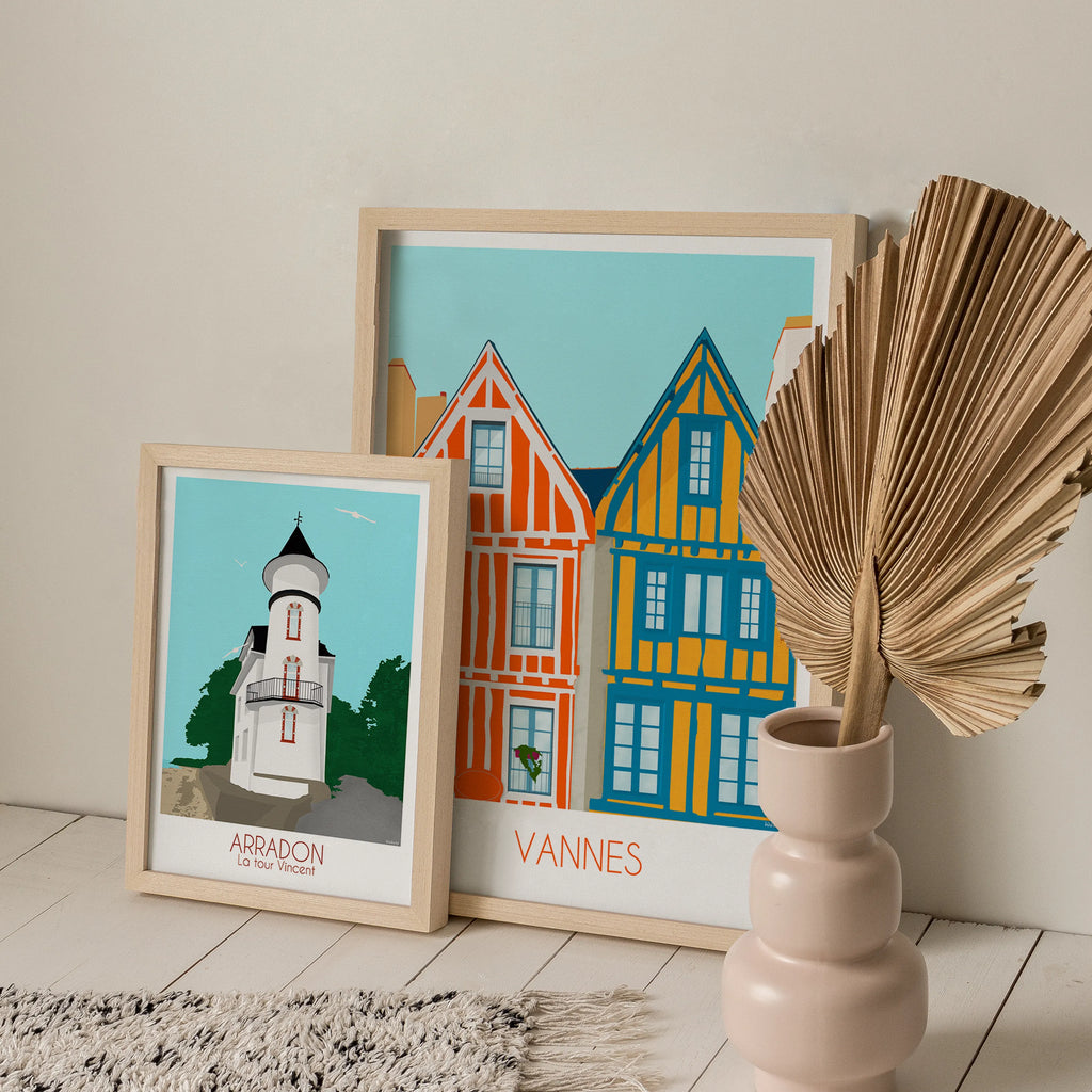 Vannes – Illustration digitale