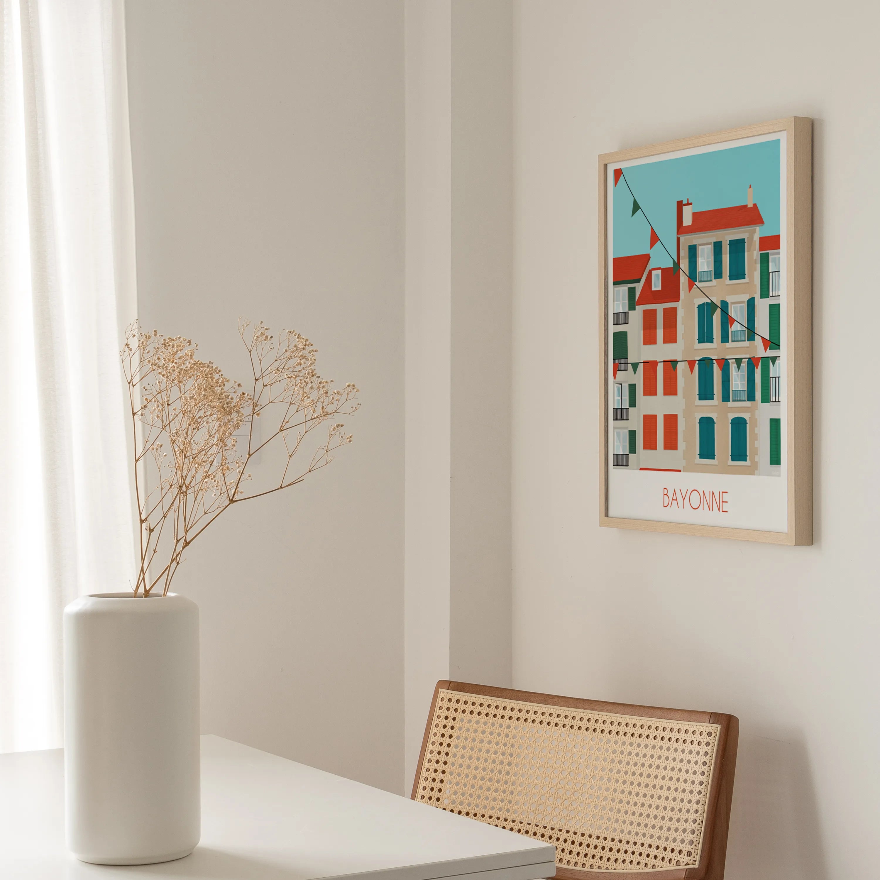 Bayonne – Illustration digitale