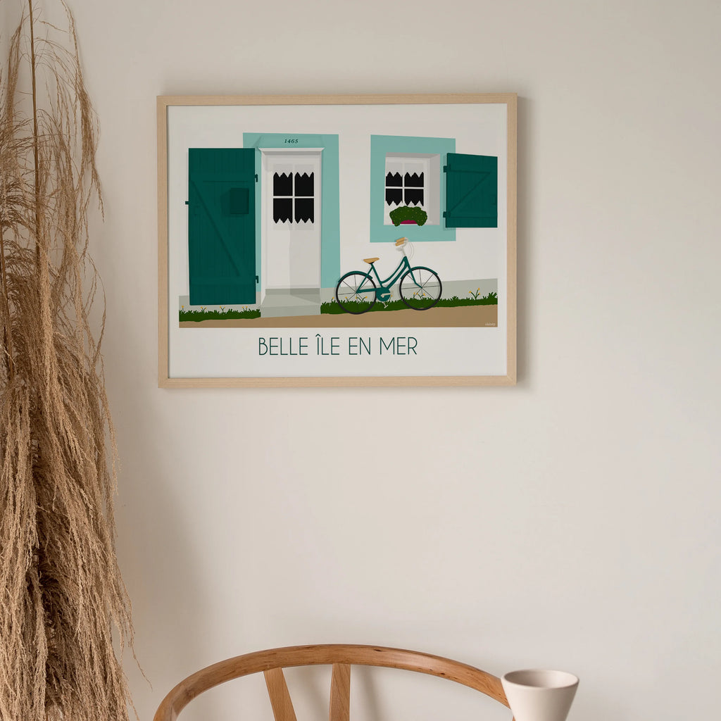 Belle-Île-En-Mer – Illustration digitale