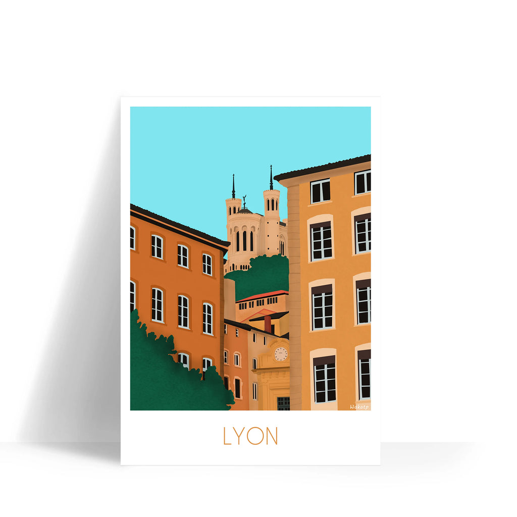 Lyon – Illustration digitale