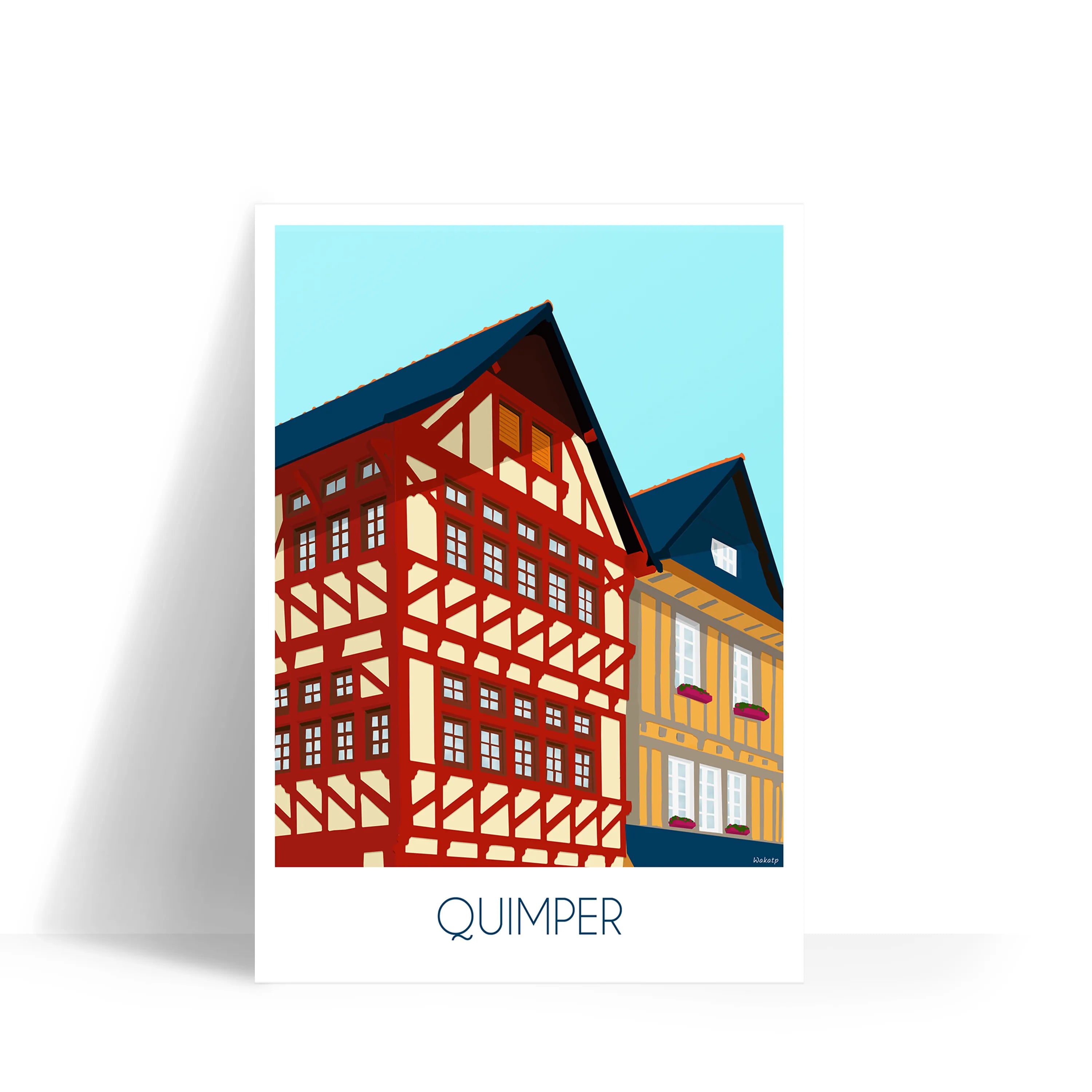 Quimper – Illustration digitale